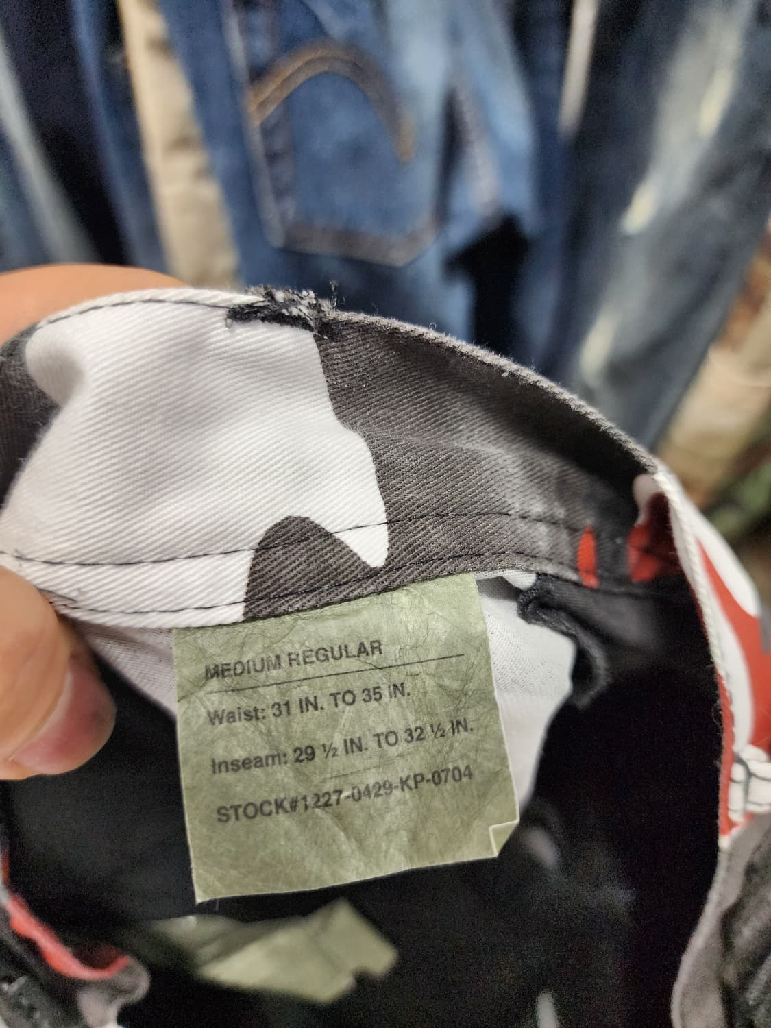 로스코 미군 밀리터리 카고바지 상품이미지6