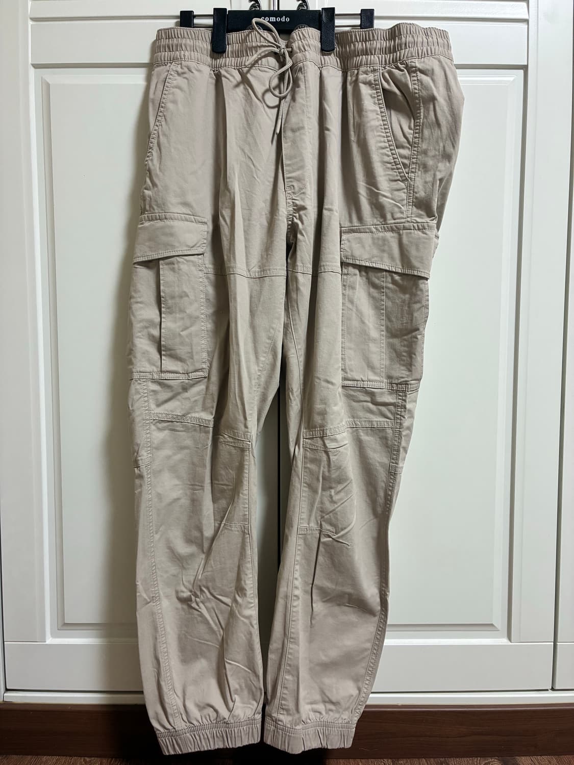 H&M 베이지색 카고 조거 팬츠 상품이미지1