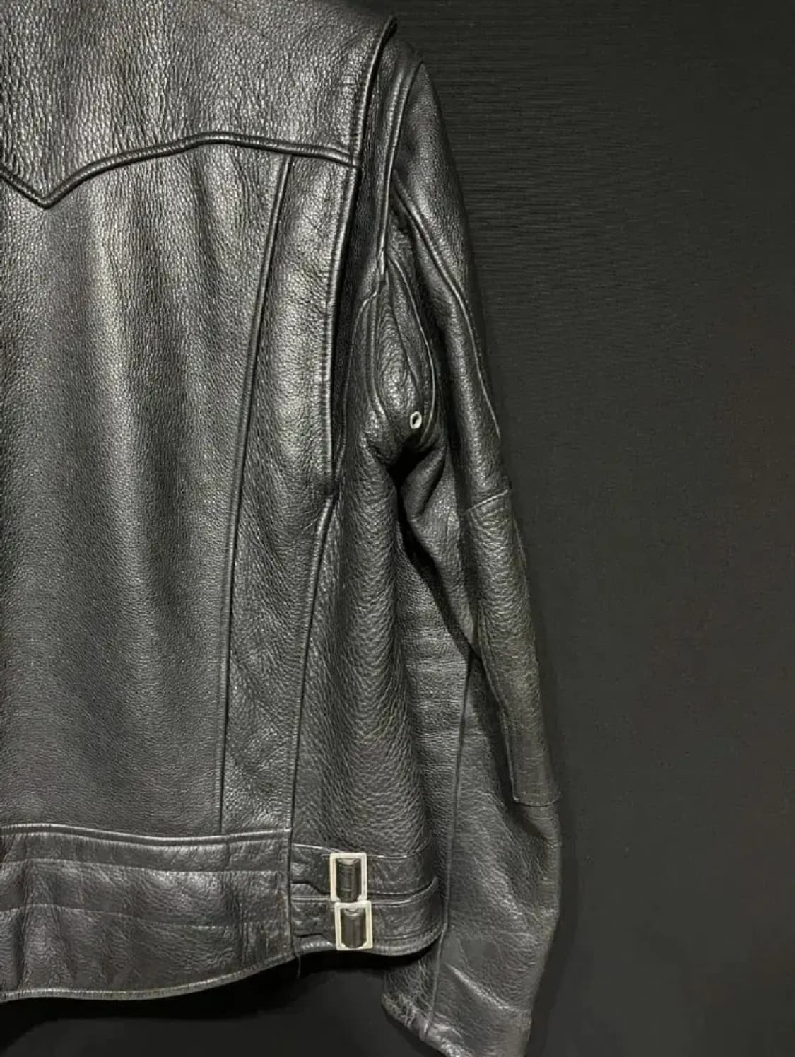 100)싱글라이더 소가죽 자켓 상품이미지8