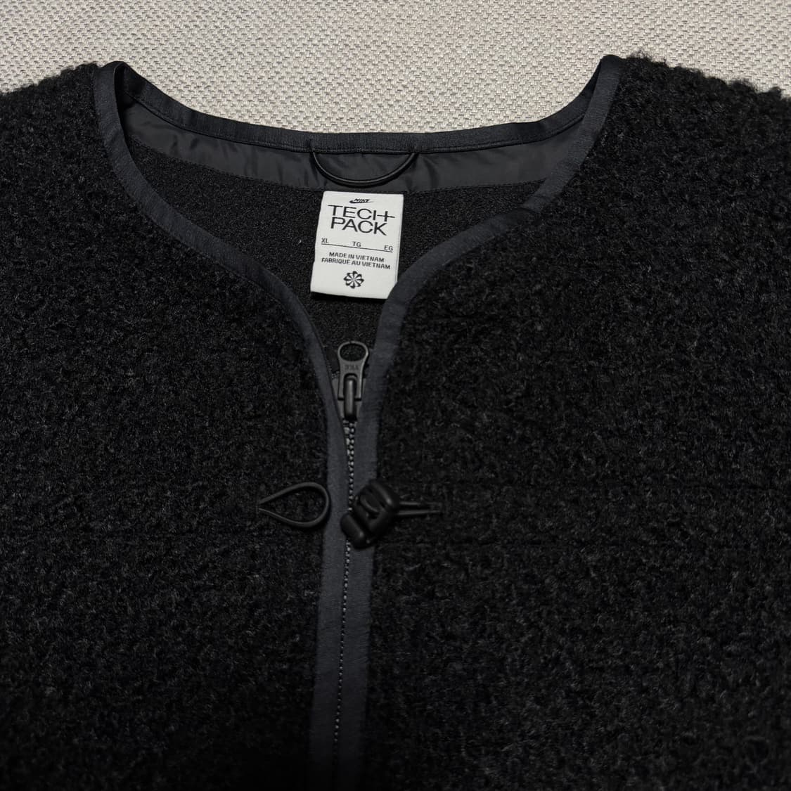 나이키 NSW 테크 팩 하이파일 플리스 자켓 블랙 상품이미지3