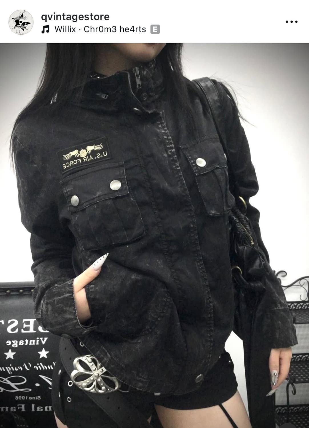 큐빈 펑크 아우터 상품이미지1