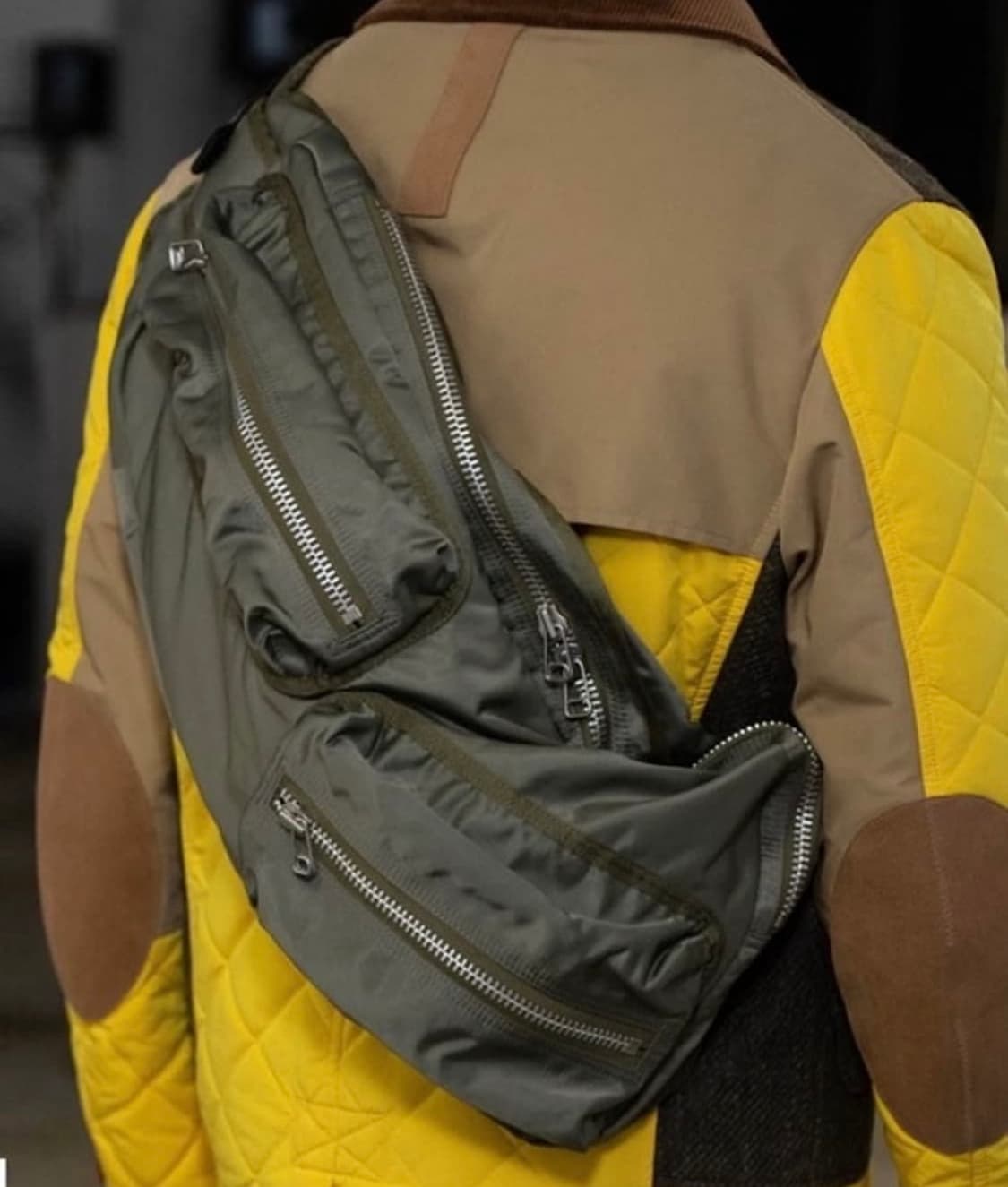 준야와타나베 나일론 트윌 바디 백 상품이미지1