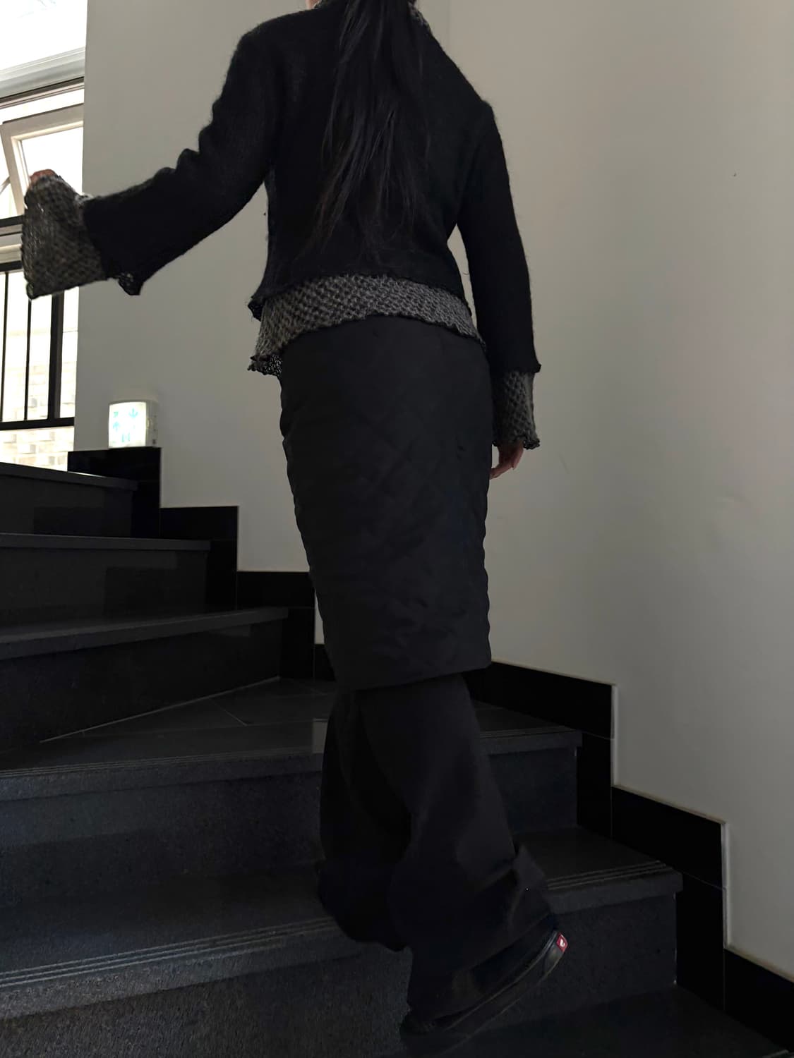 레이어드 폴라 니트 상품이미지4