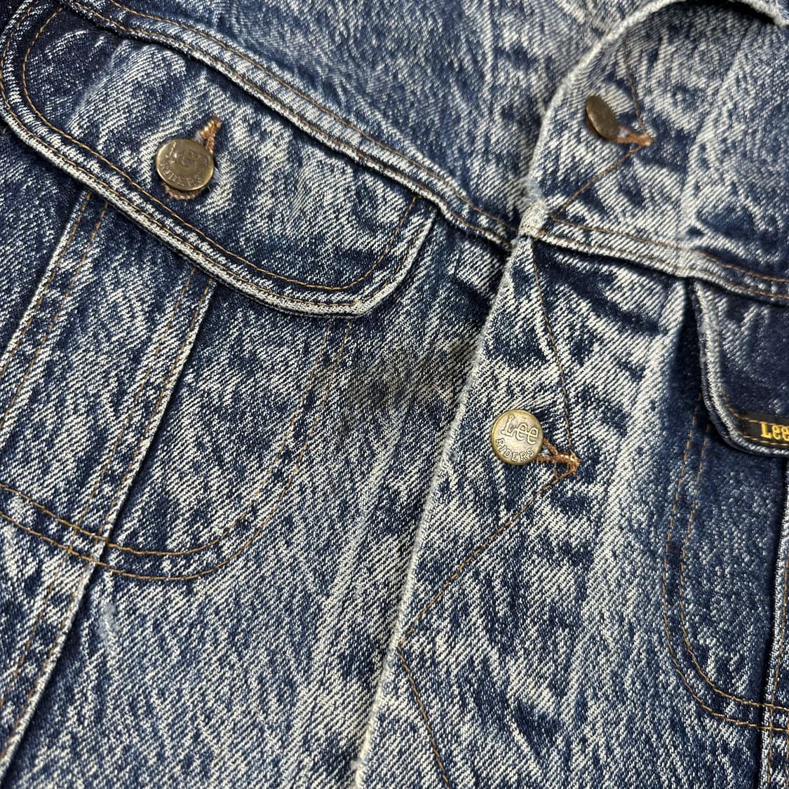 Lee (리) USA 워싱 트러커 데님자켓 (XL) 상품이미지6