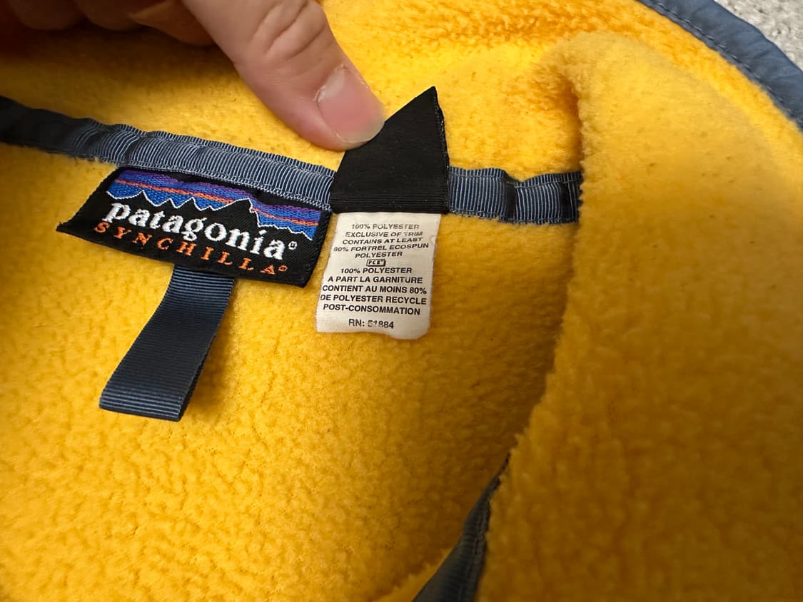 [S] 파타고니아 신칠라 90s USA 메이드 버터넛 상품이미지5