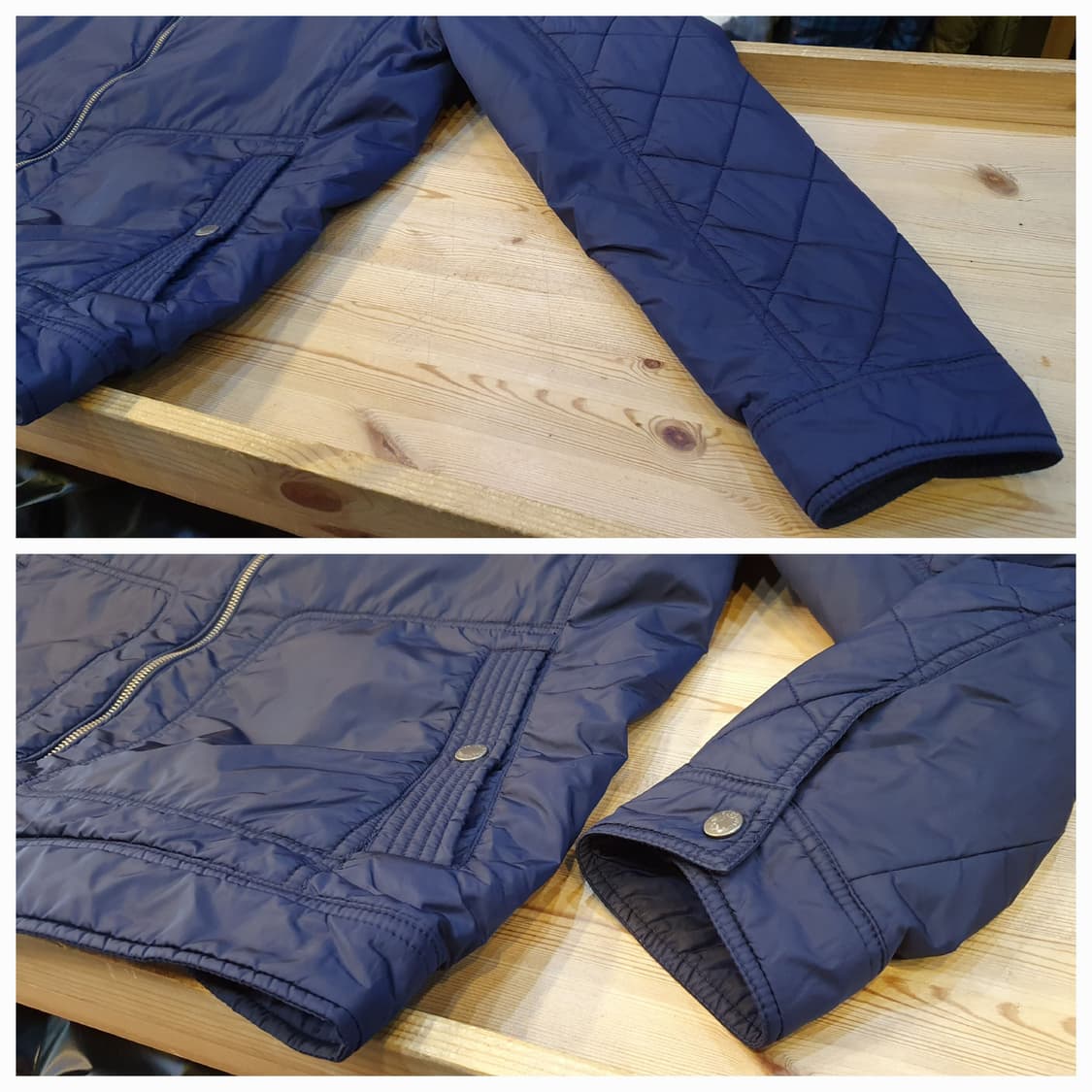 105.라코스테 퀼팅 라운드점퍼 상품이미지4