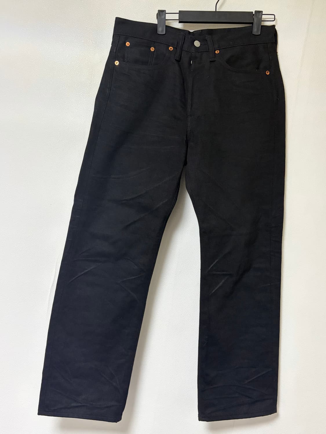 더블알엘(RRL) 빈티지 파이브 포켓 블랙온블랙 상품이미지4