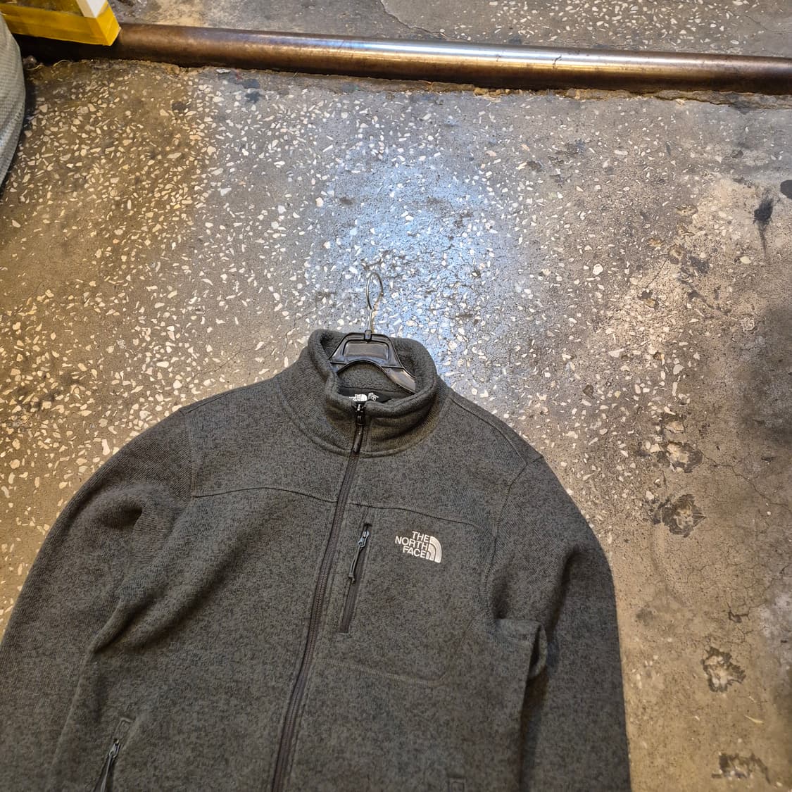 Asia-M 노스페이스 차콜 니트집업 상품이미지6