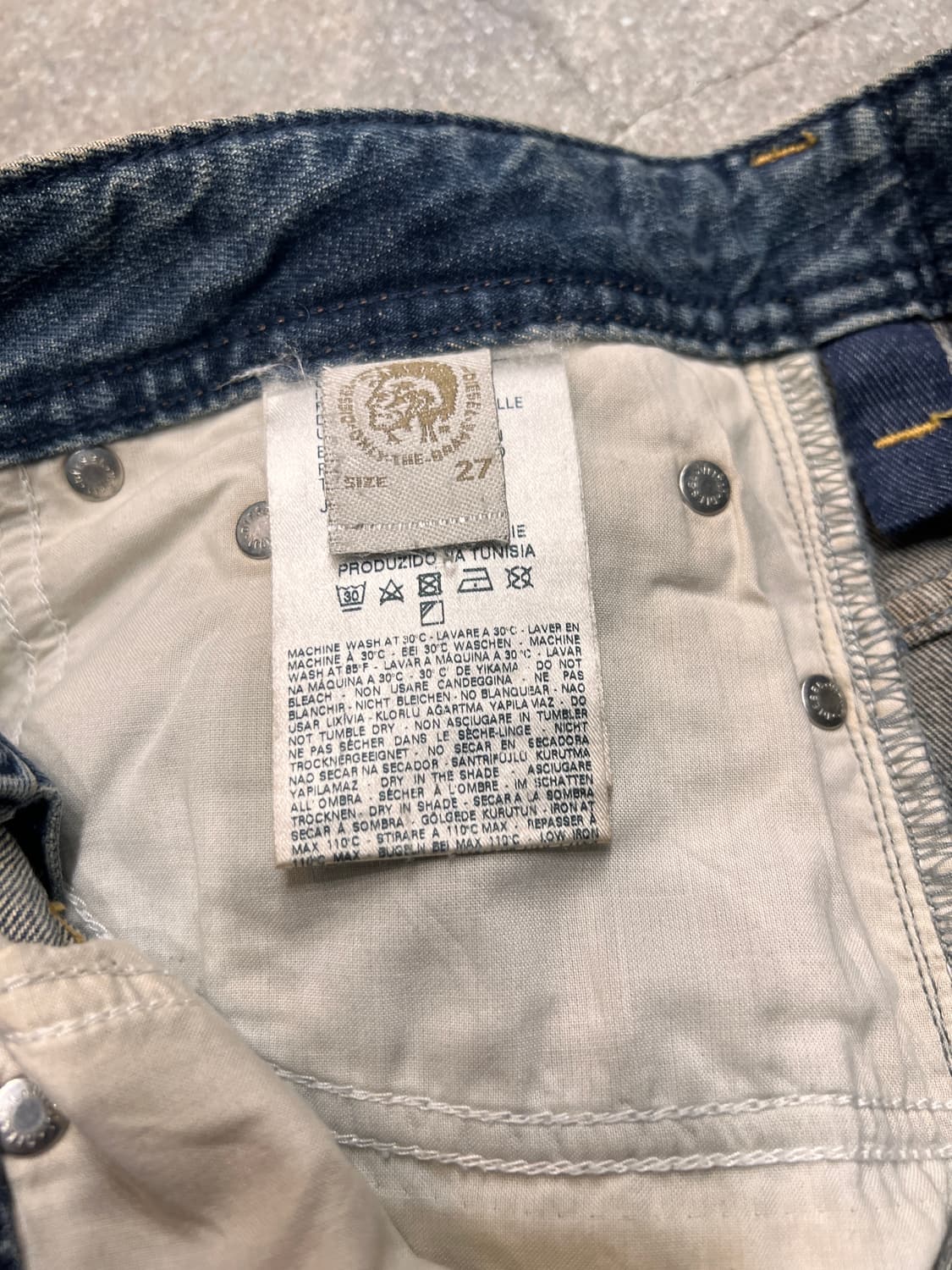 Diesel Safado Denim 상품이미지7