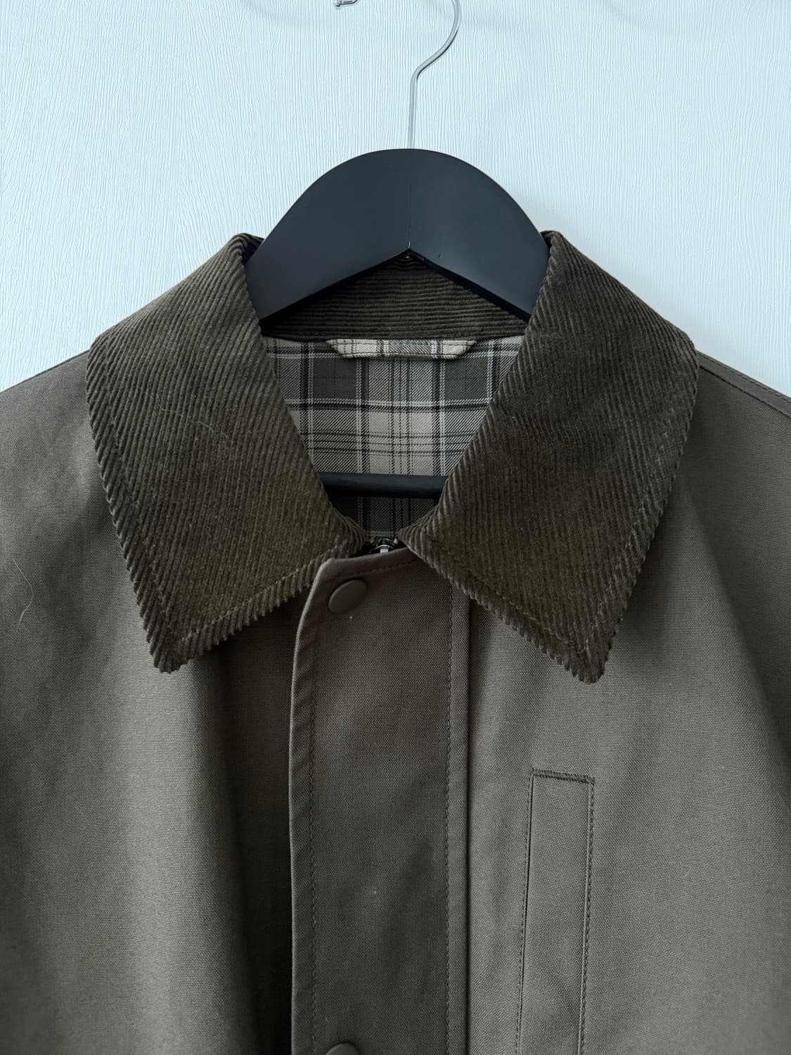 유니클로 유틸리티 쇼트 블루종 자켓 (올리브/S) 상품이미지3