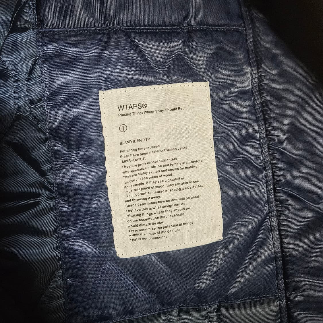 Wtaps x MAJESTIC 스타디움 벤치자켓 상품이미지8