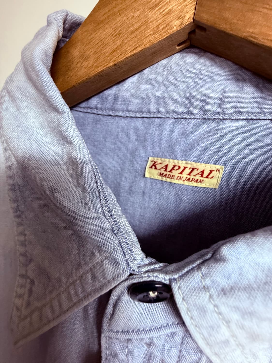 캐피탈 샴브레이 투톤 본패치 4사이즈 상품이미지5