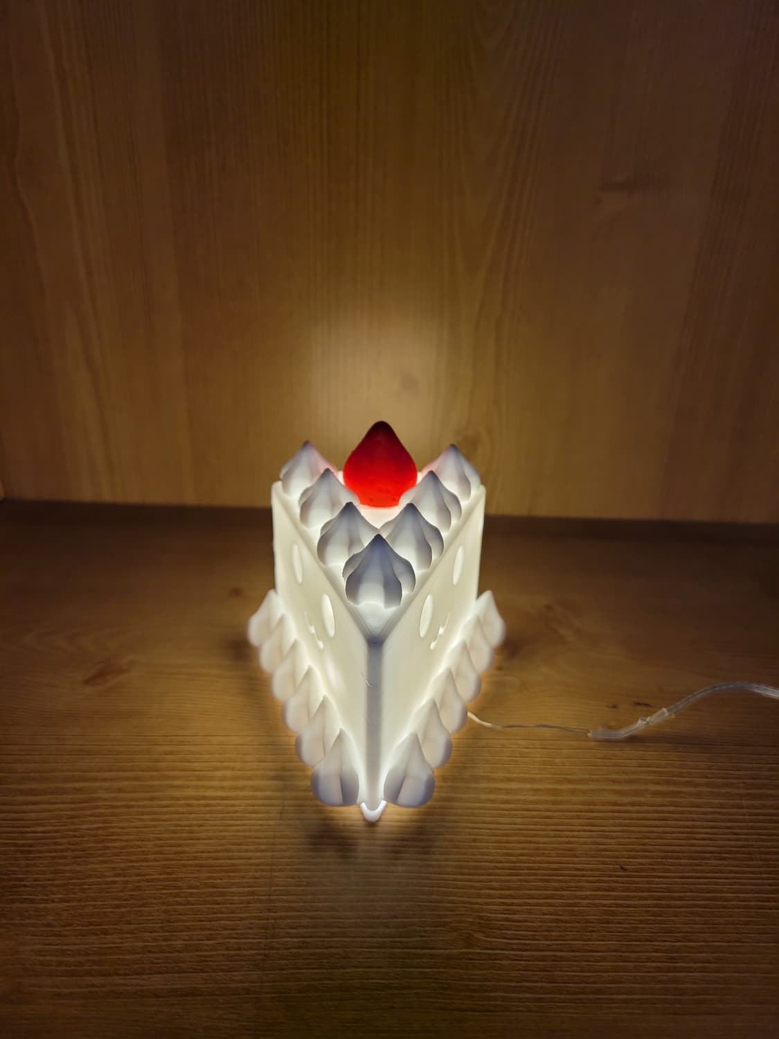 딸기 케이크 3d 램프 led 무드등 조명 y2k 갸루 상품이미지10