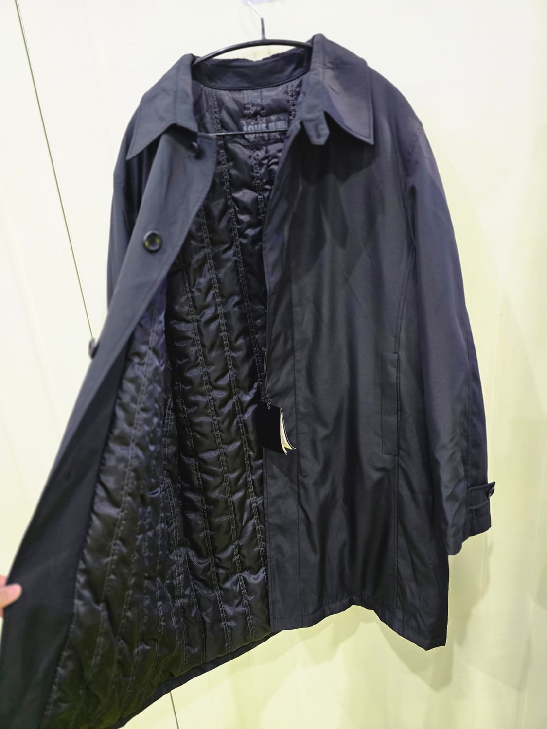 LONE JUNG WOOK JUN 블랙 코트 105 상품이미지2