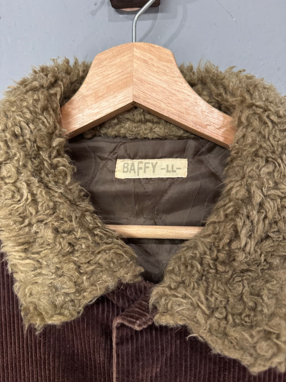 BAFFY Type 1세대 퍼 코듀로이 트러커 자켓  상품이미지2