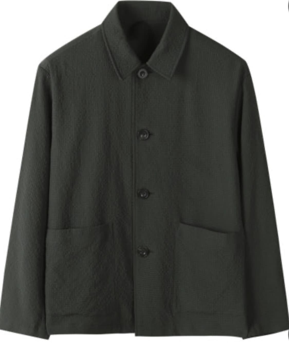 커스텀멜로우 24ss 시어서커 워크 자켓 팝니다 상품이미지3