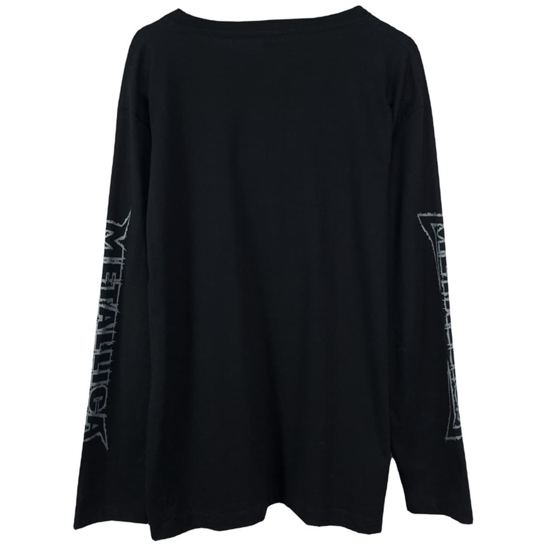 [빈티지] 메탈리카 프린팅 롱슬리브 긴팔티 락티 블랙 M20045 상품이미지3