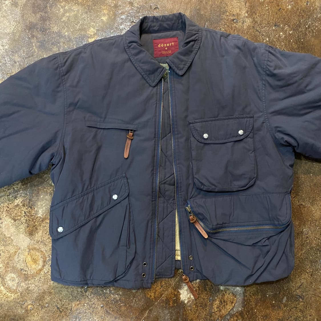 80s dezert 블루종 자켓 상품이미지8