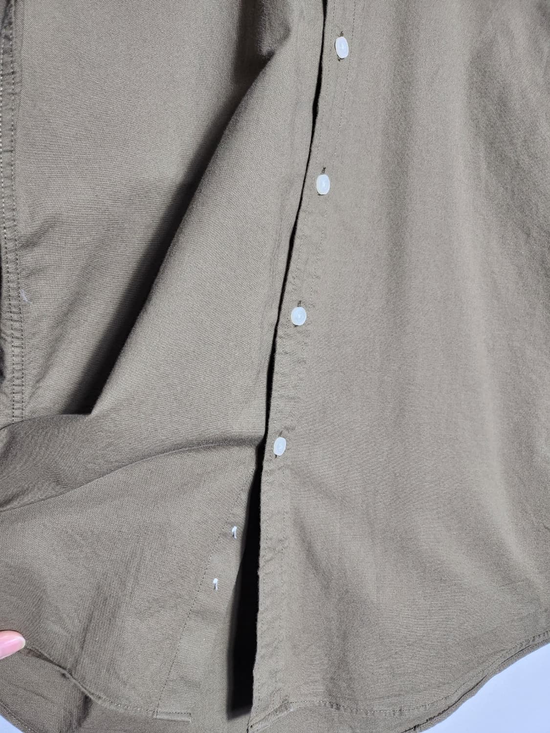 S 브룩스브라더스 솔리드 셔츠 상품이미지4