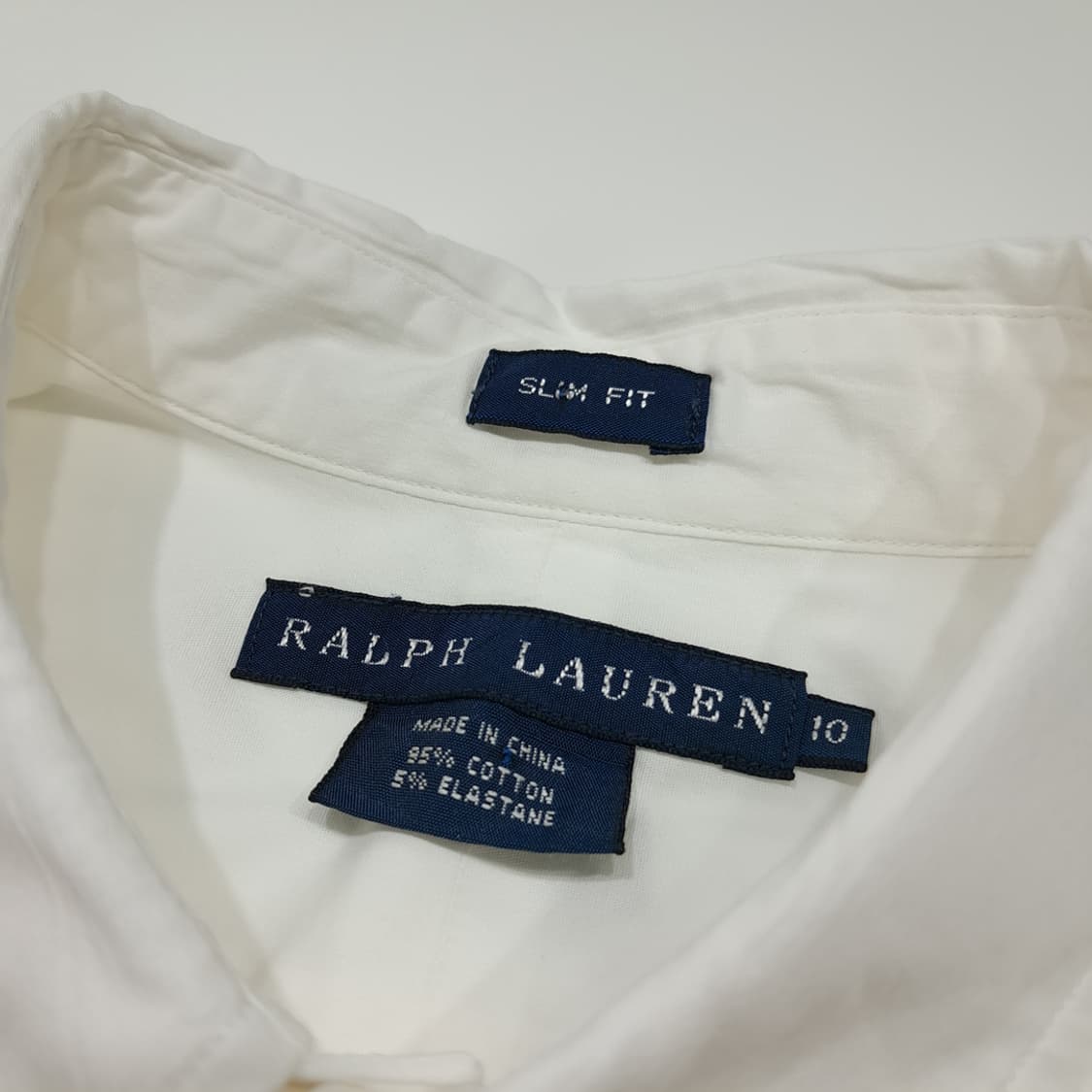 CL895 XL 폴로 00s 엘라스틴 화이트포니 화이트 셔츠 남방 상품이미지3