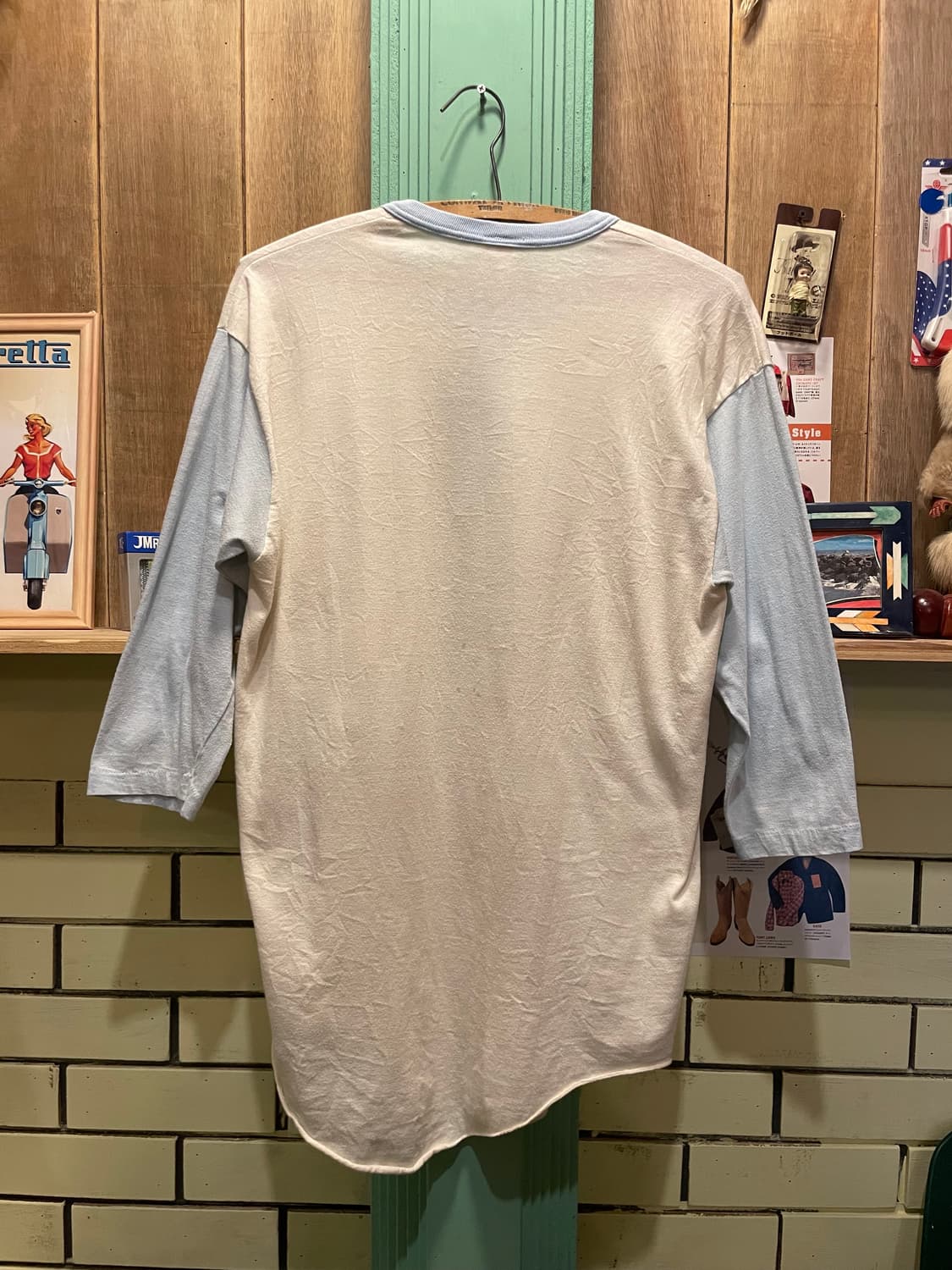 1980’s Vintage Henley Raglan Tee ​ 상품이미지9