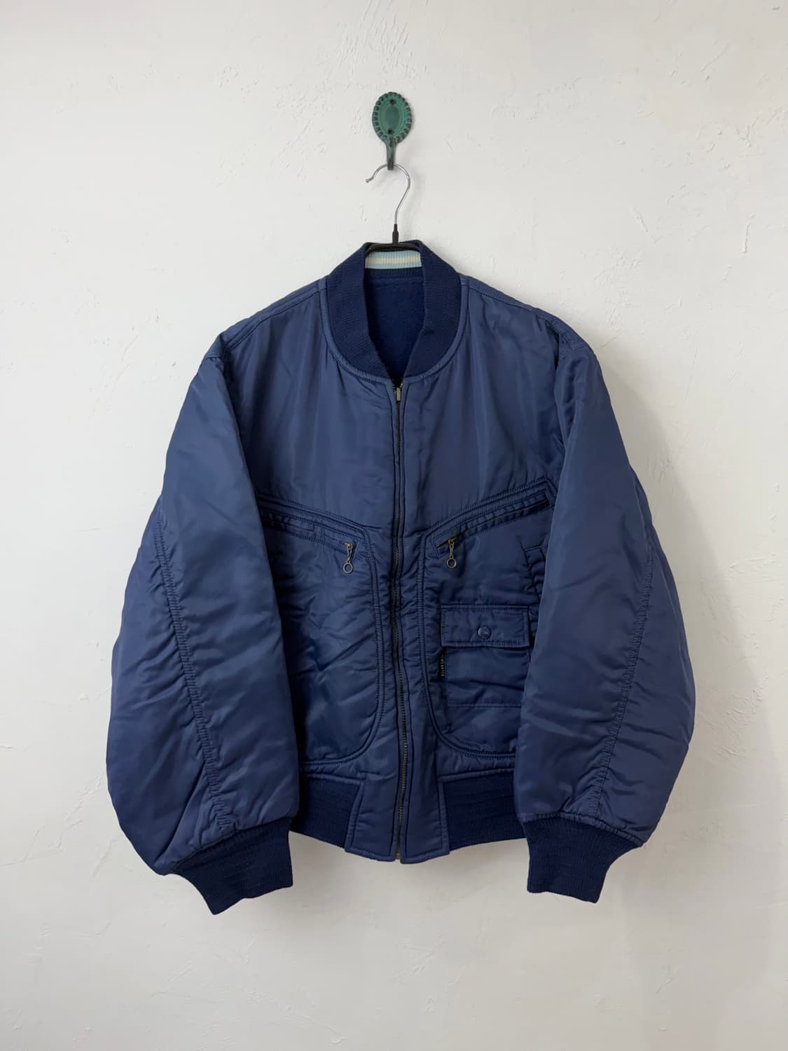 MEN's BA-TSU 1990AW 리버서블 나일론 카고 봄버 상품이미지1