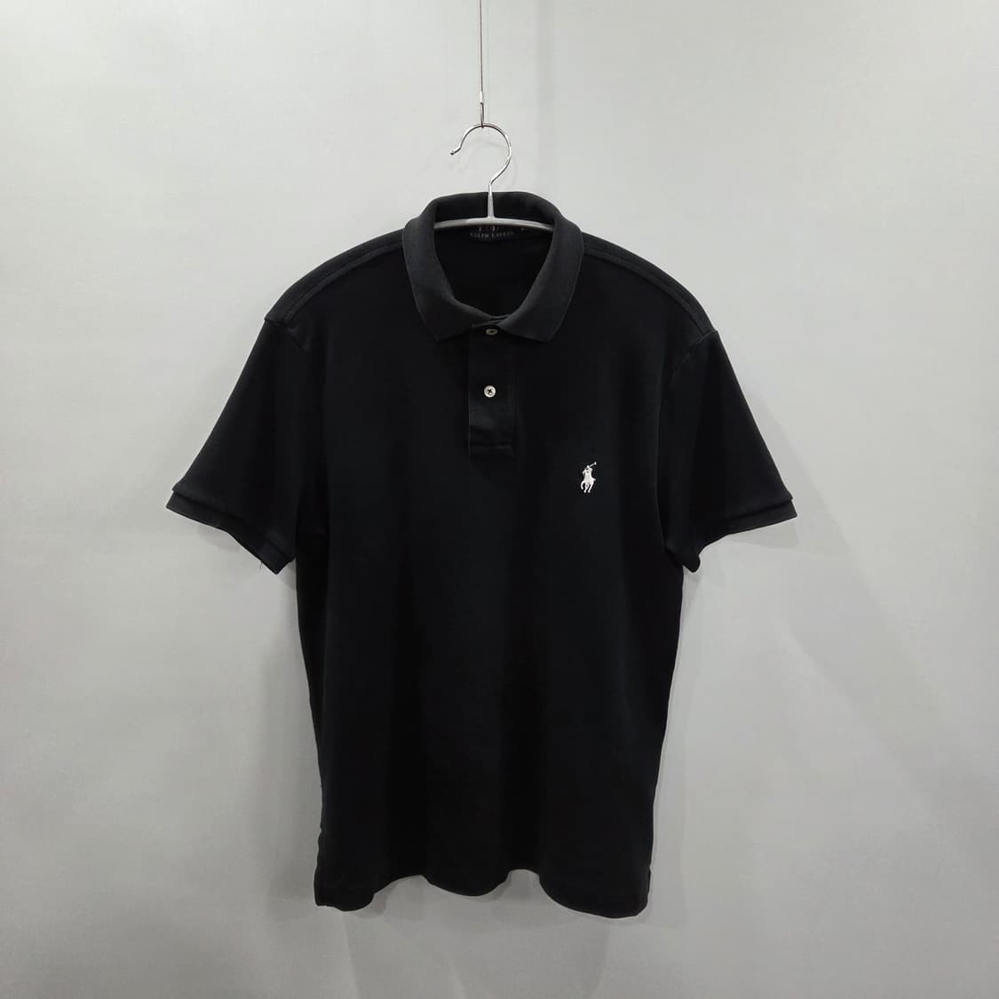 폴로랄프로렌 코튼 카라티 블랙 S  상품이미지1
