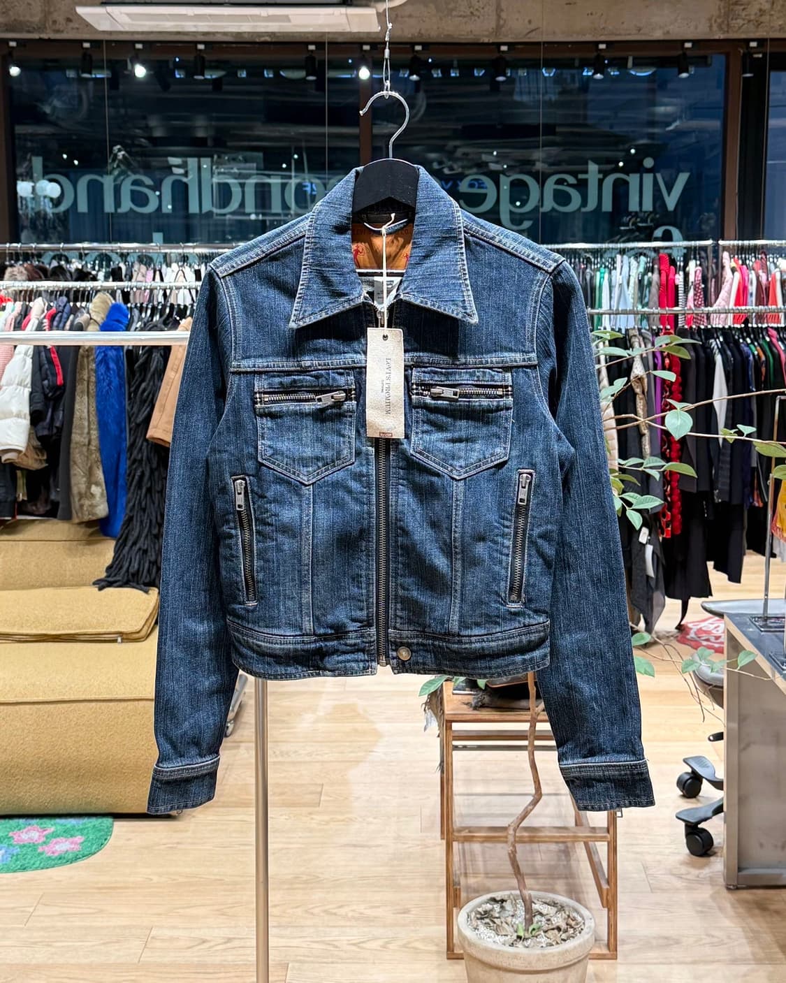 리바이스 프리미엄 크롭 데님 자켓  상품이미지1