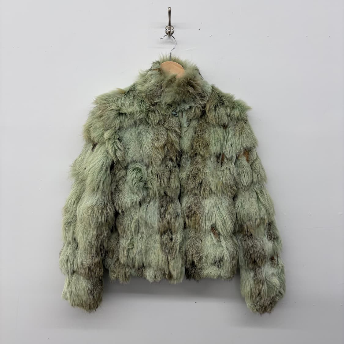 천연 여우털 숏 자켓 여/M 상품이미지1