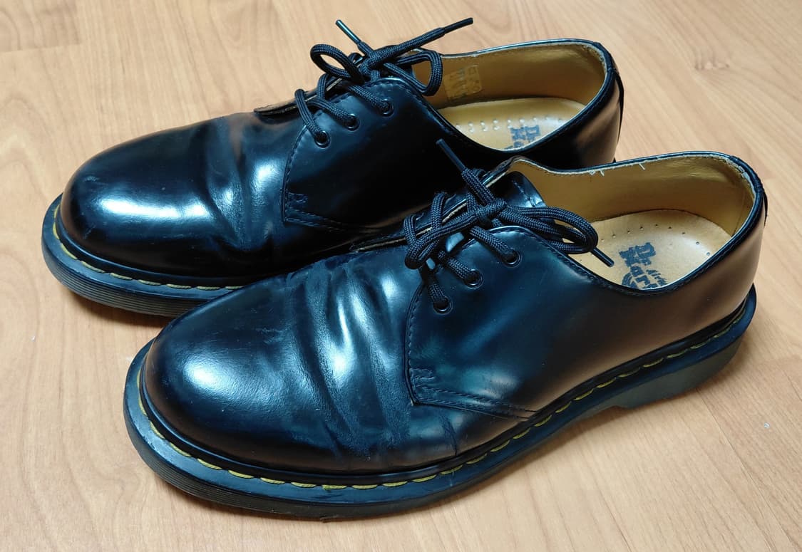 닥터마틴 1461 스무스 블랙 3홀 UK8 (270) 상품이미지1