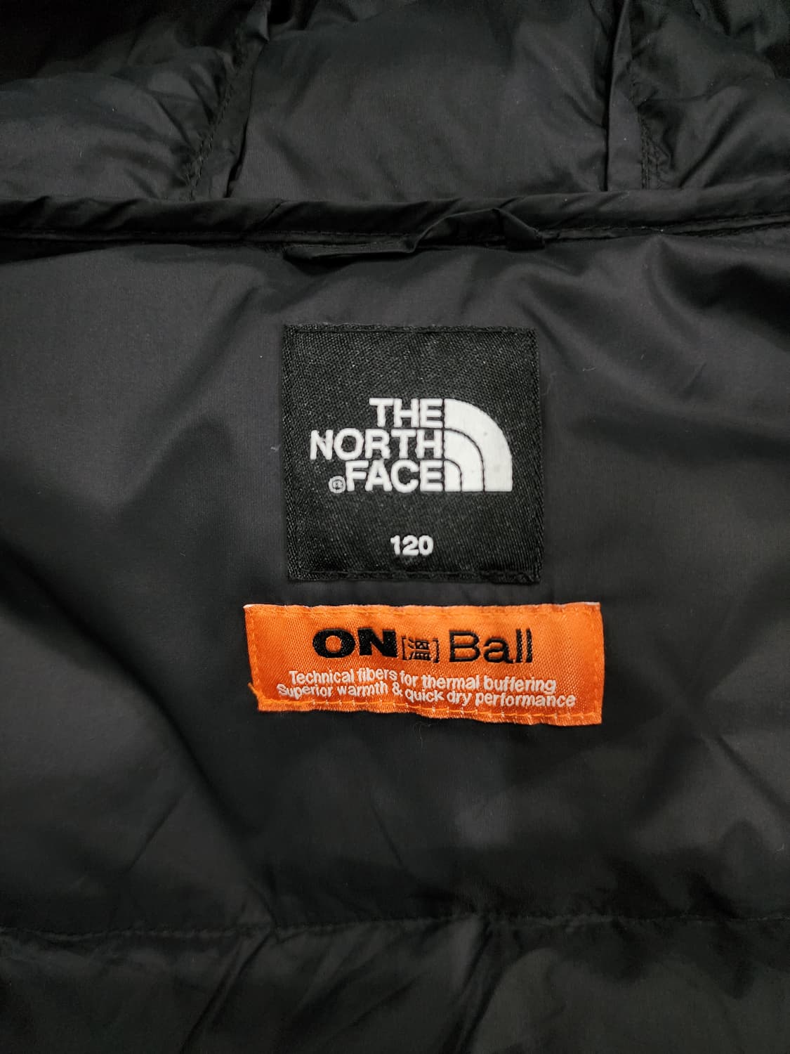 노스페이스 키즈 온 볼 후디패딩 후드패딩 120 상품이미지7