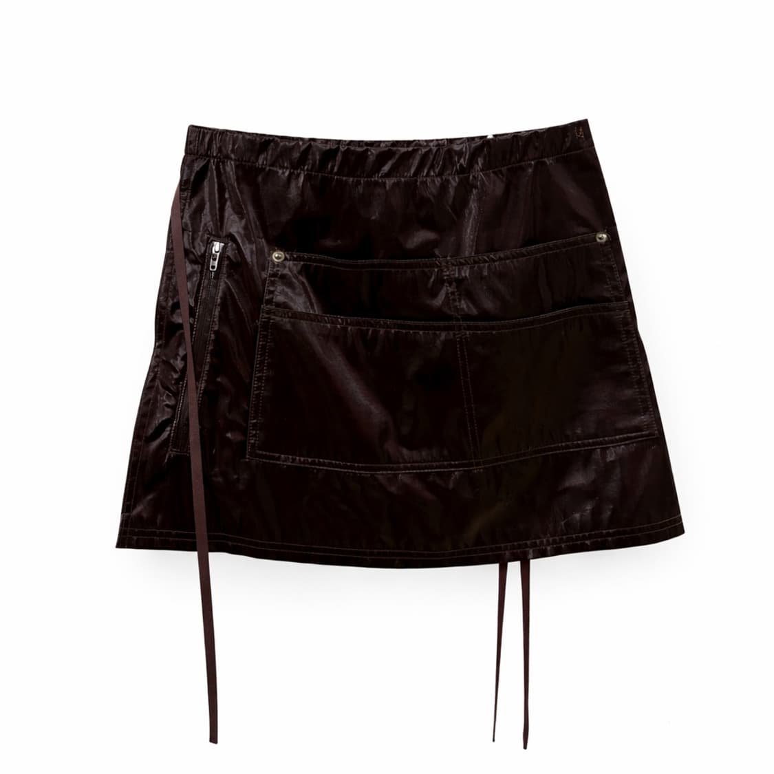 NACHE 투피스 포켓 스커트 팬츠 다크 브라운 1 사이즈 상품이미지1