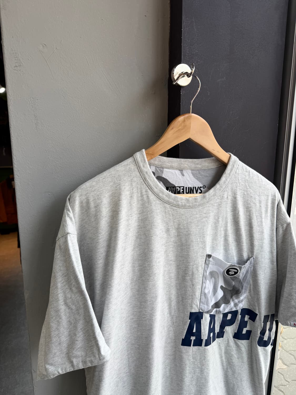 100~105/ 에이프 리버시블 라운드 반팔 상품이미지3