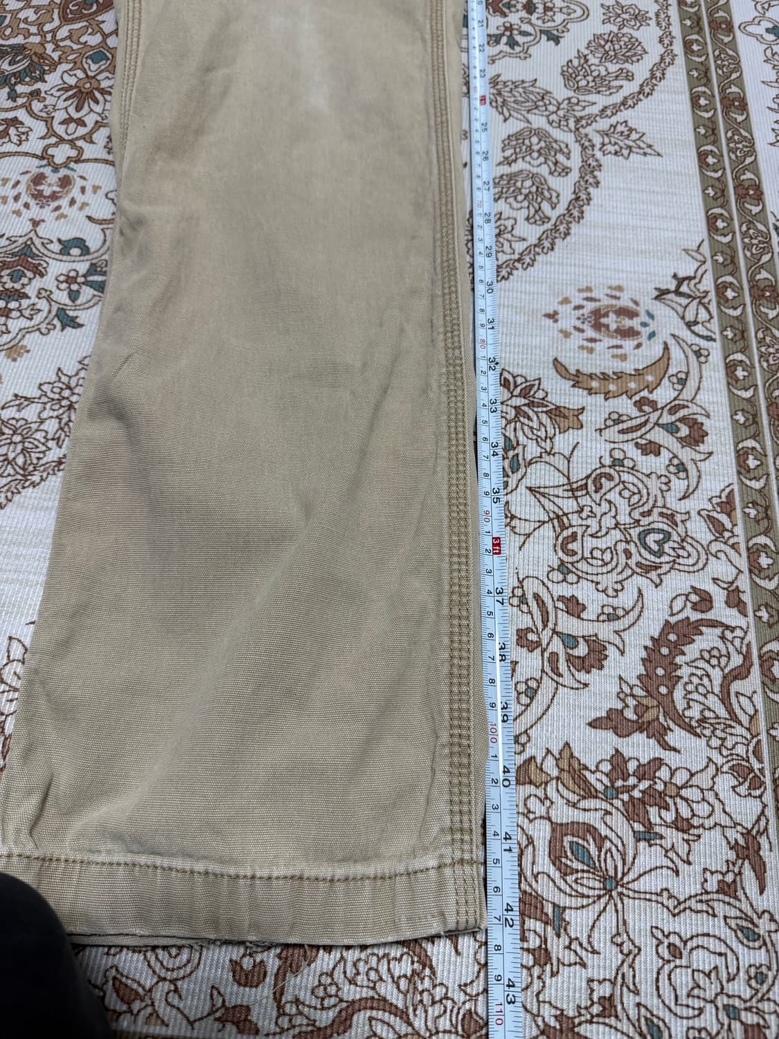 Carhartt칼하트 카펜터 팬츠 카키 32*32 상품이미지8