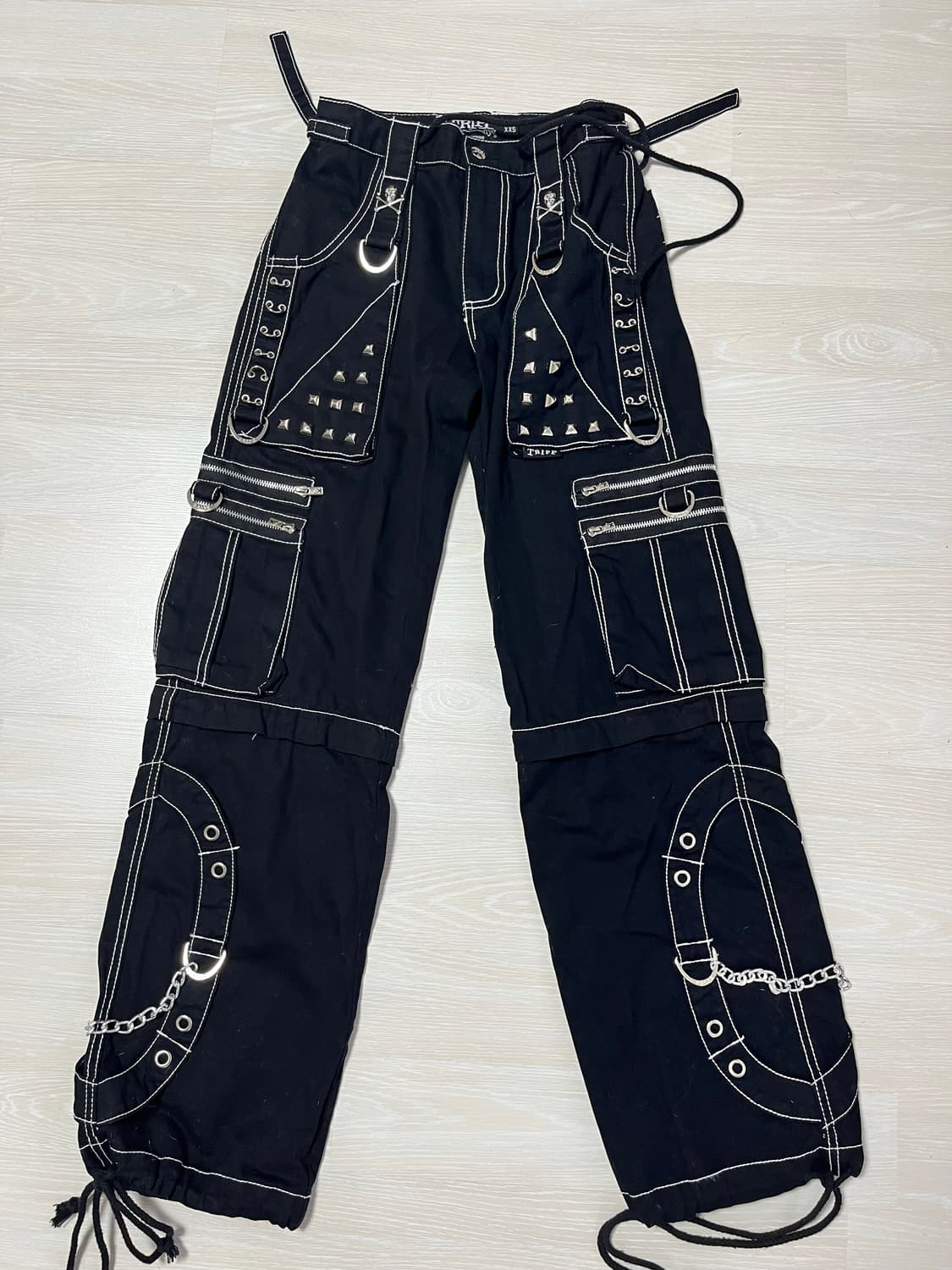 tripp nyc bondage strap chain 팬츠 상품이미지1