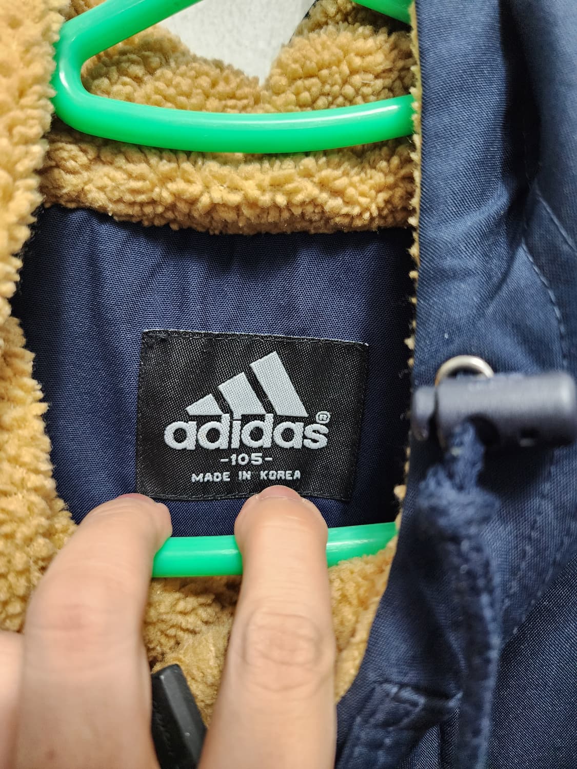 아디다스 빅로고 후드 롱돕바  상품이미지5