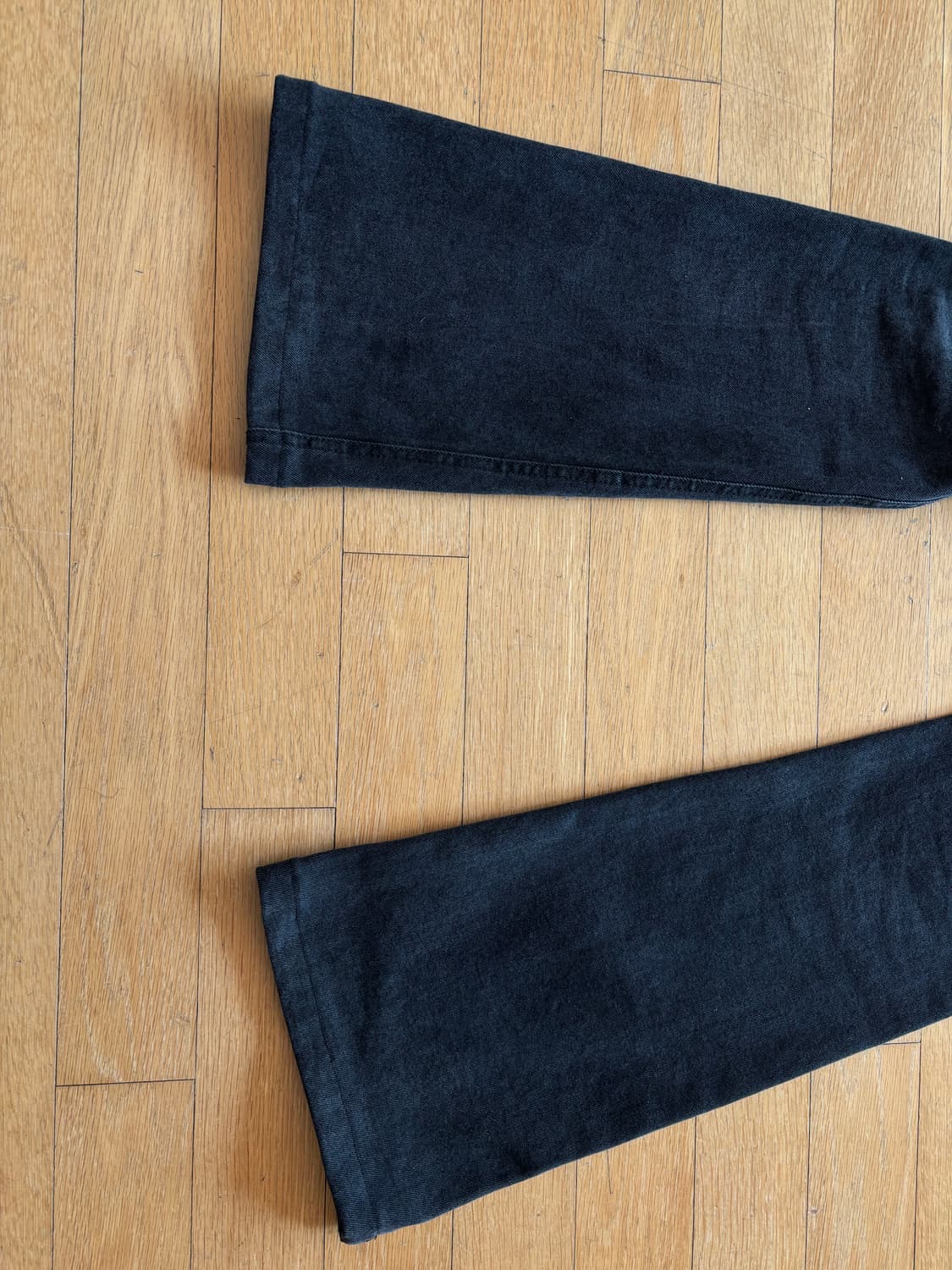 보헤미안서울 22FW 부츠컷 데님 블랙 상품이미지4