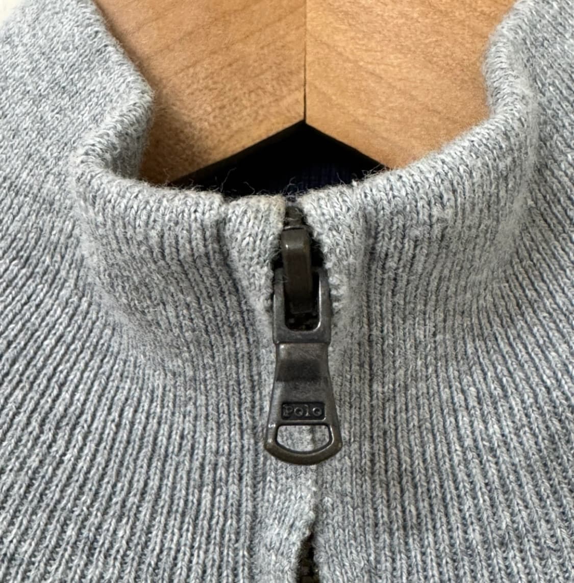 폴로랄프로렌 빅포니 그레이 니트 집업 가디건/아울렛 정품 상품이미지3