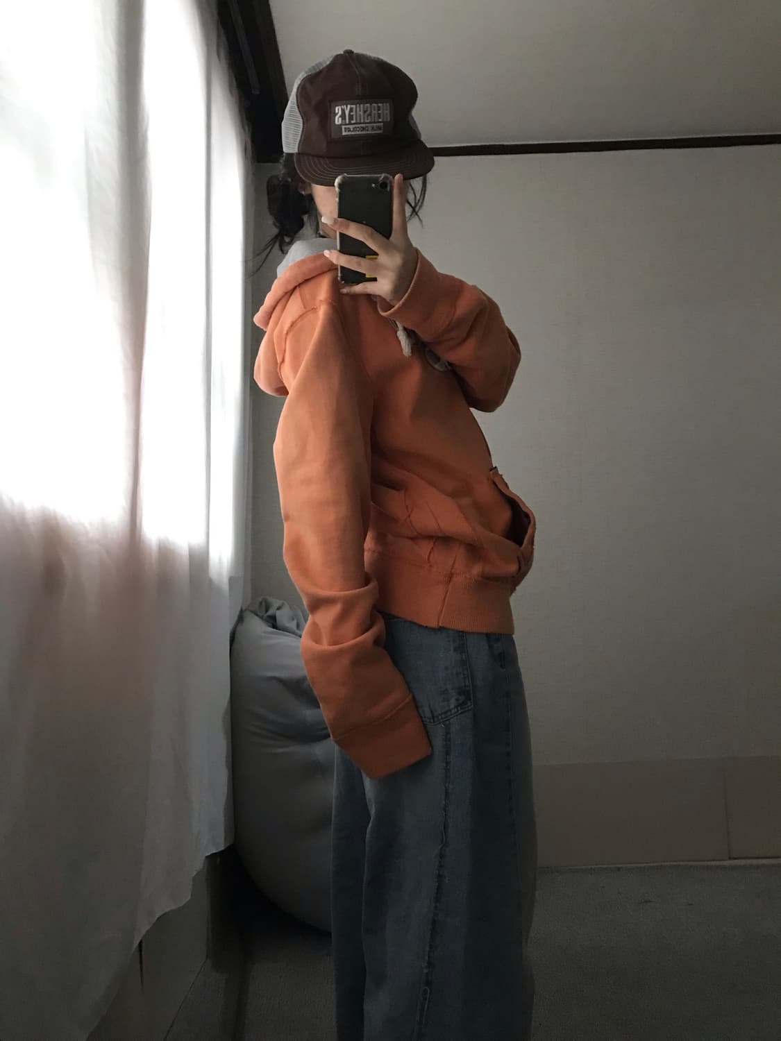 아베크롬비 오렌지 후드집업 상품이미지5