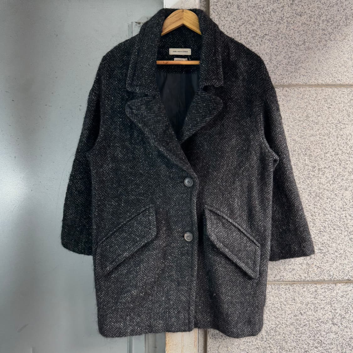 이자벨 마랑 에뚜왈 모헤어 알파카 코트 상품이미지1