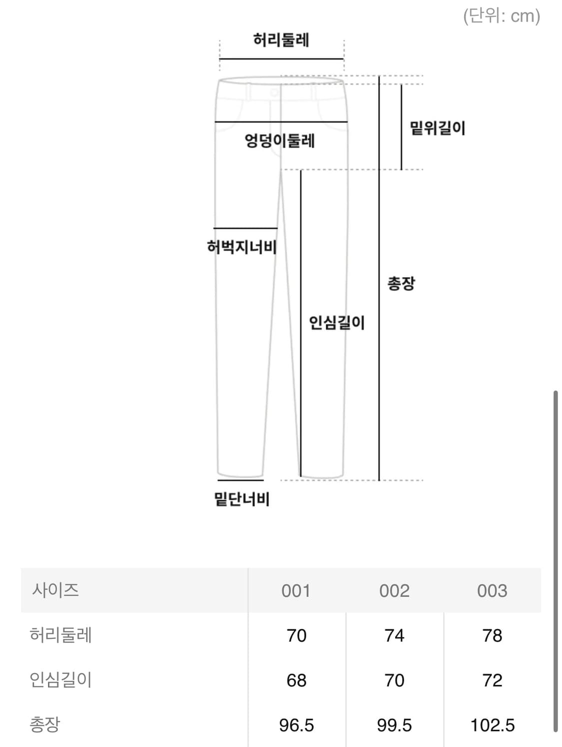 옴므플리세/Mc Janaury 루즈핏 스트레이트 팬츠 블랙 /2사이즈 상품이미지5