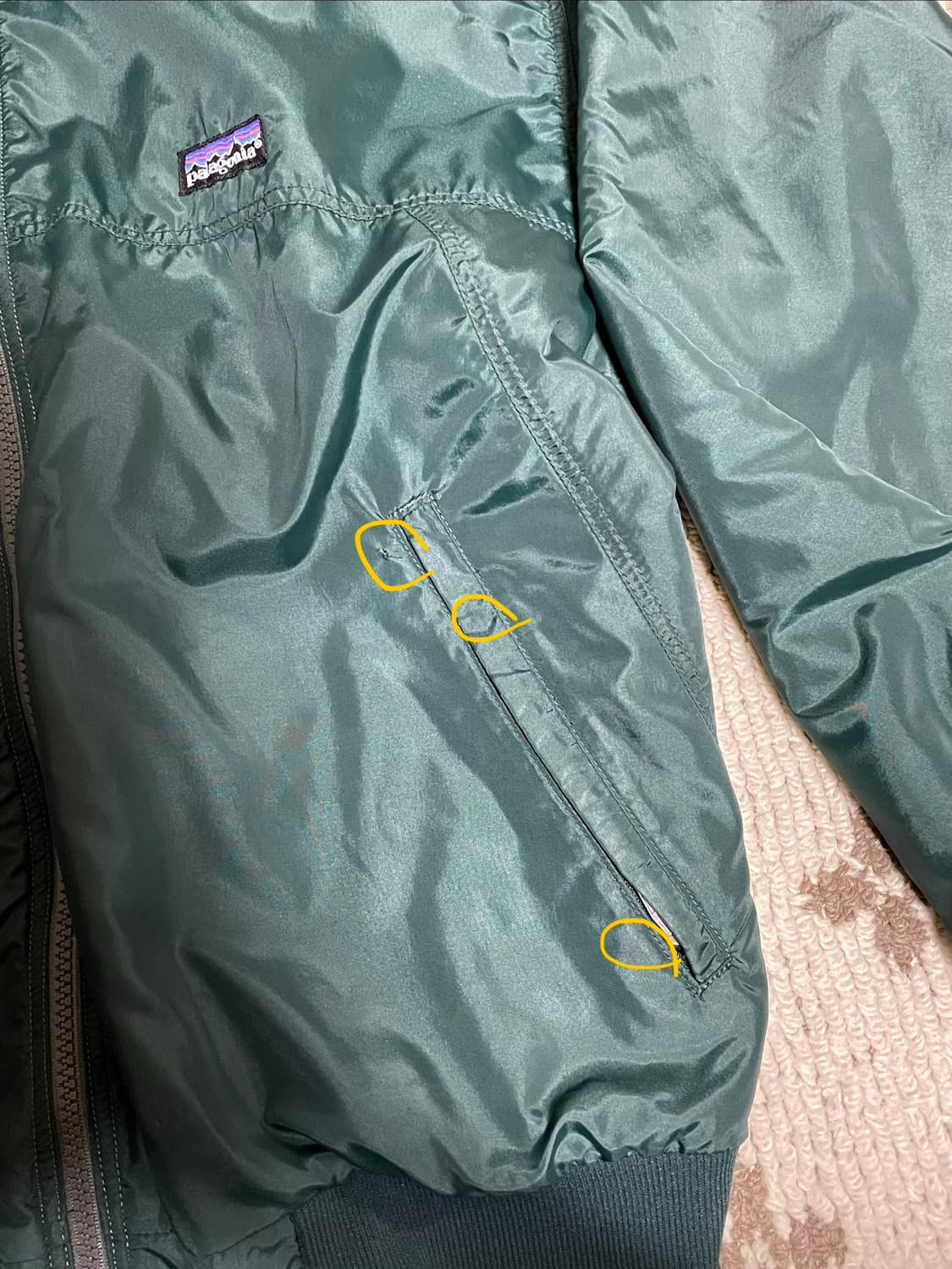 90s 파타고니아 쉘드 신칠라 상품이미지8