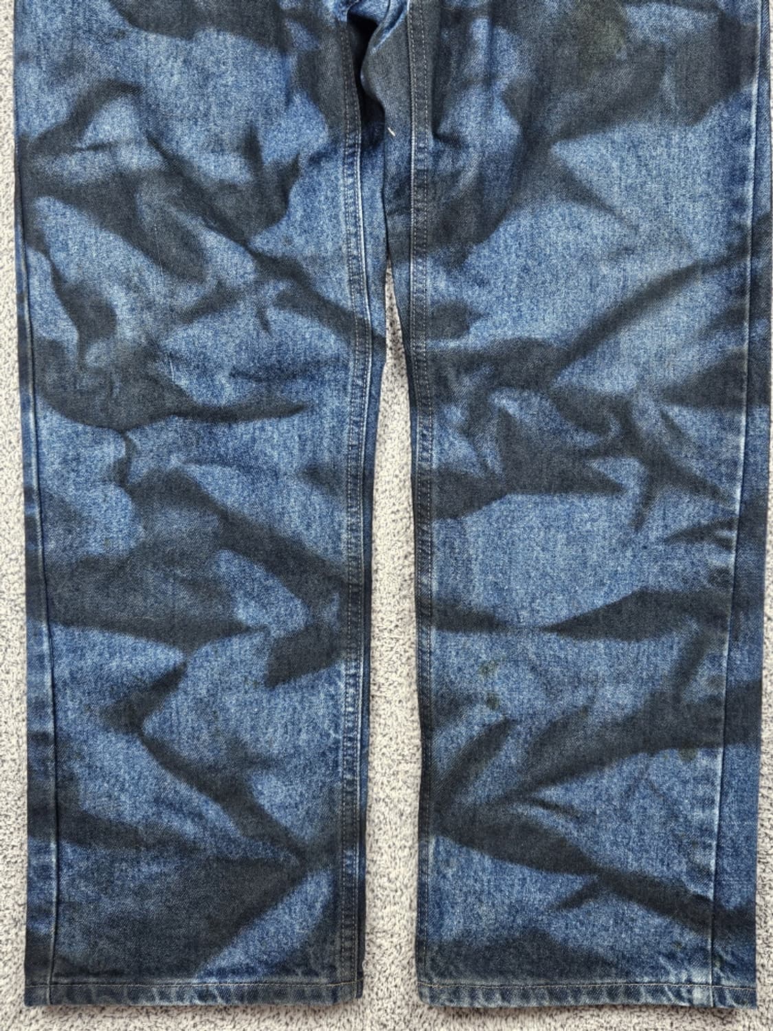 칼하트FR 밴딩 다잉워시드커스텀 워크데님 팬츠  (38X32)/10279 상품이미지6