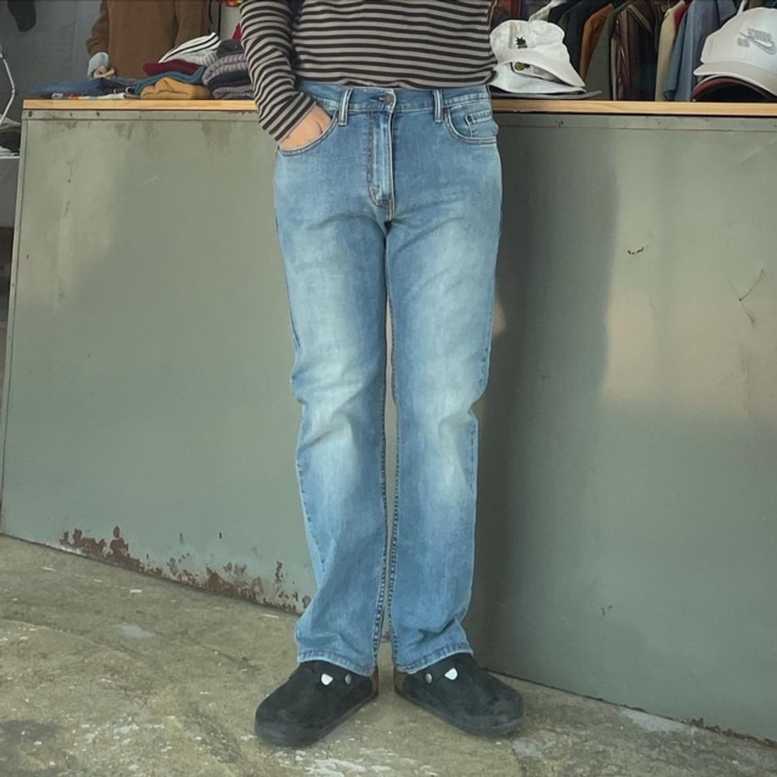 (착용컷) 리바이스 505 (남성용 30-31) 상품이미지2