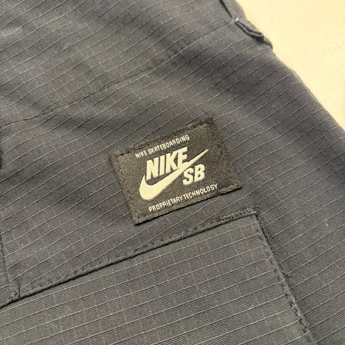 [30/M] 나이키 SB 립스탑 블랙 카고 바지 B868 상품이미지4