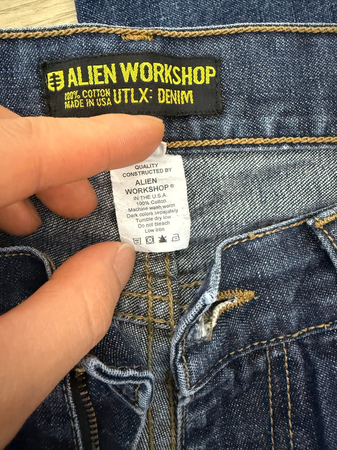 90년도 에일리언 워크샵 UTLX DENIM U.S.A 상품이미지5