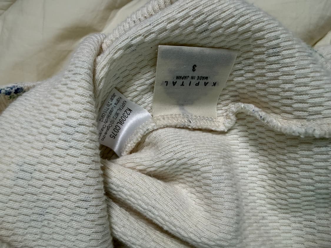 캐피탈 플라워 와플 티셔츠 상품이미지2