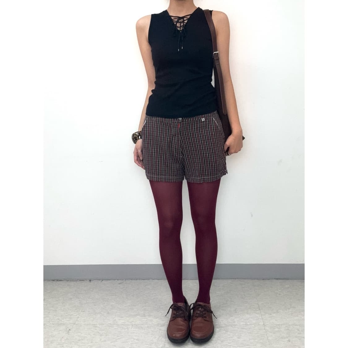 빈티지 블랙 슬리브리스 상품이미지2