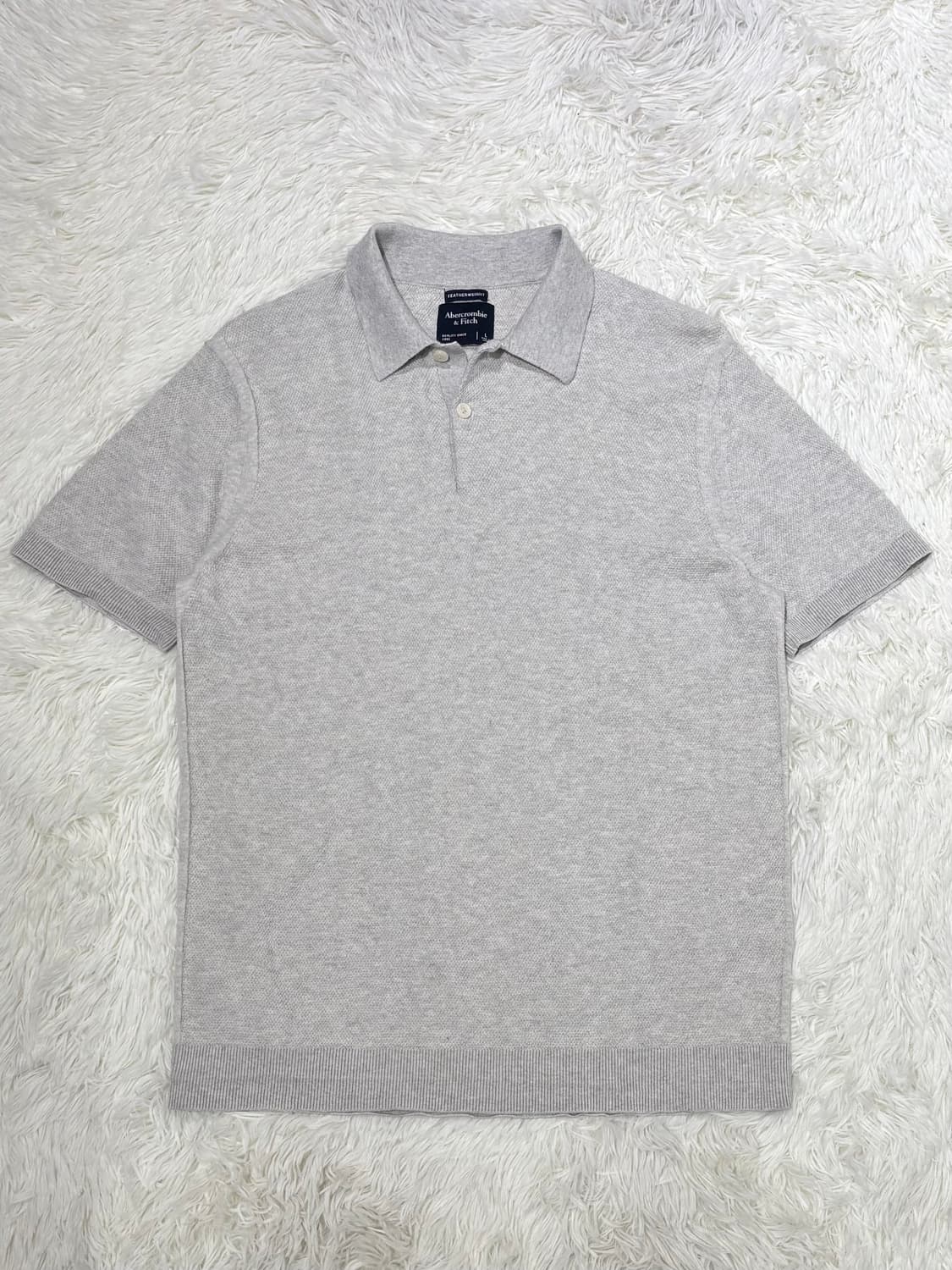 아베크롬비 캐시미어 혼방 니트 반팔 상품이미지3