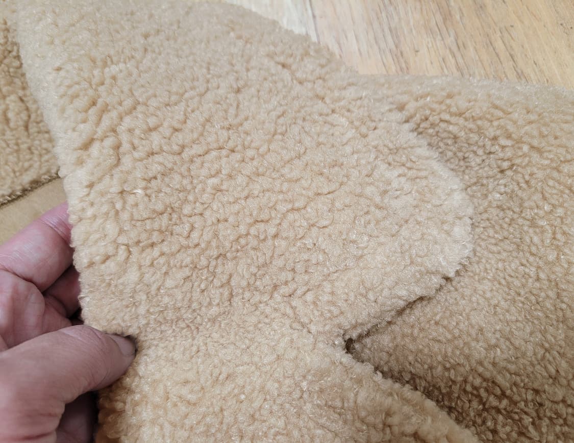 더아이잗(The izzat) 리버시블 테디베어코트 55-66 상품이미지5